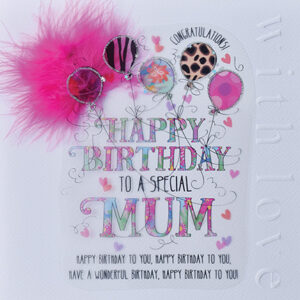 Wendy Jones-Blackett Mum Birthday Card CN1697