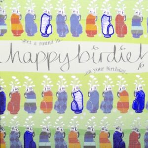 Wendy Jones-Blackett Golf Birthday Card Q730