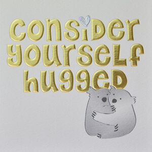 Wendy Jones-Blackett Hug Card Q321