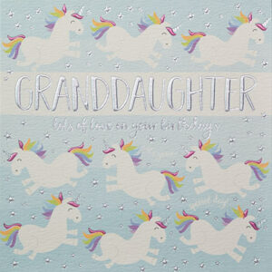 Wendy Jones-Blackett Granddaughter Birthday Card Q886