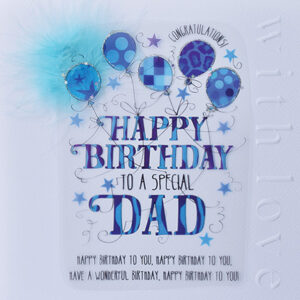 Wendy Jones-Blackett Dad Birthday Card CN1698