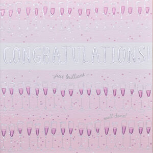 Wendy Jones-Blackett Congratulations Card Q930