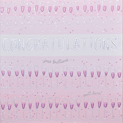Wendy Jones-Blackett Congratulations Card Q930