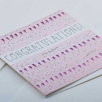 Wendy Jones-Blackett Congratulations Card Q930 - Image 2