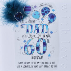 Wendy Jones-Blackett Dad 60th Birthday Card CN1674