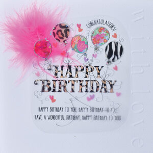 Wendy Jones-Blackett Birthday Card CN1754