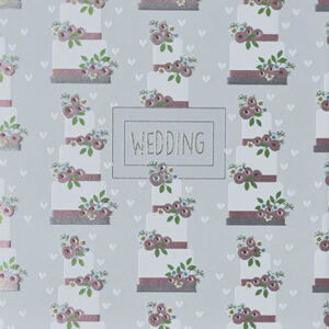 Wendy Jones-Blackett Wedding Card F444