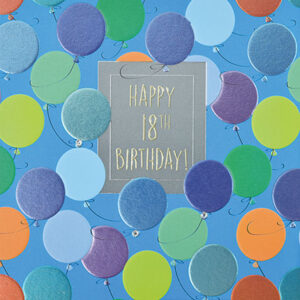 Wendy Jones-Blackett 18th Birthday Card F479