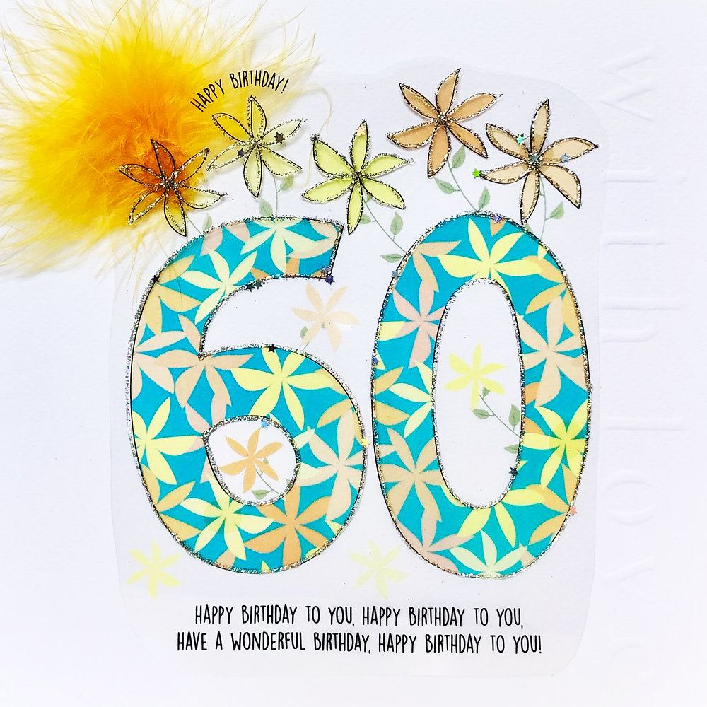 Wendy Jones-Blackett 60th Birthday Card - CN1773