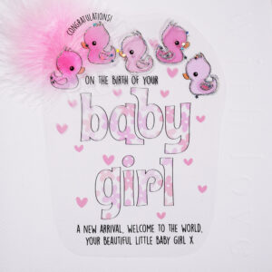 Wendy Jones-Blackett Baby Girl Card CN1851