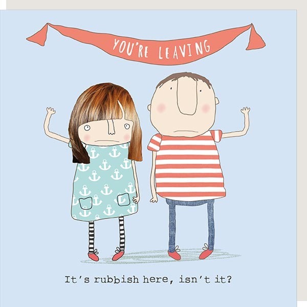 Rosie Made A Thing Leaving Card GF76