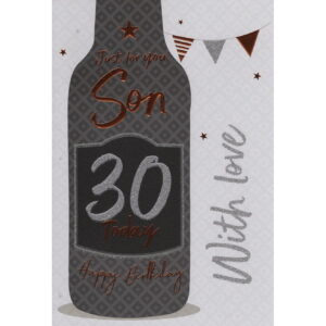 Son 30th Birthday Card 7703