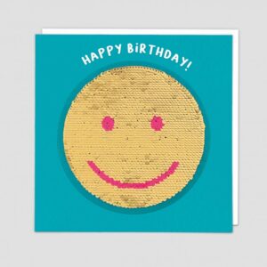 SQ22 Smiley Birthday Card