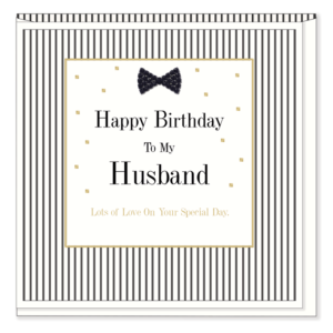 Mad Dots Husband Birthday Card BT13