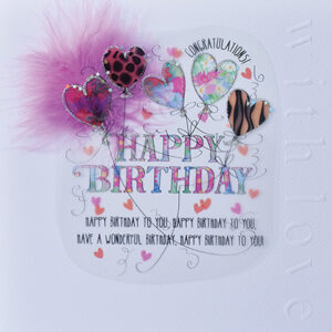 Wendy Jones-Blackett Birthday Card CN1752