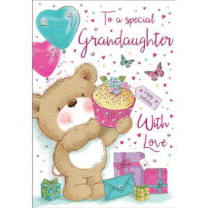 Granddaughter Birthday Card 80092