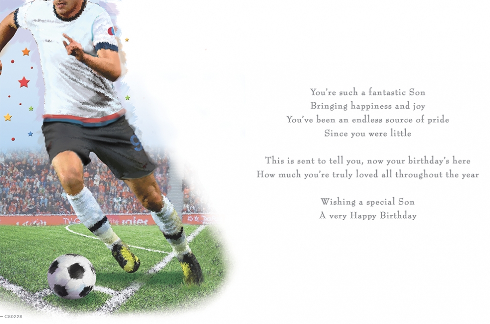 Son Birthday Card 80228 - Image 2
