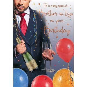 Brother-in-Law Birthday Card 80434