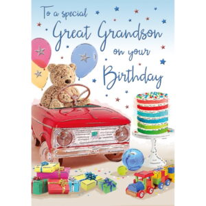 Great Grandson Birthday Card 80446