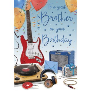 Brother Birthday Card 80433