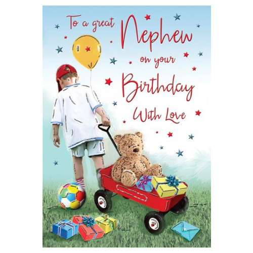 Nephew Birthday Card 80450