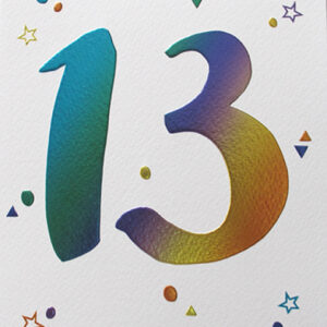 13th Birthday Card OWW010