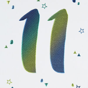 11th Birthday Card OWW034
