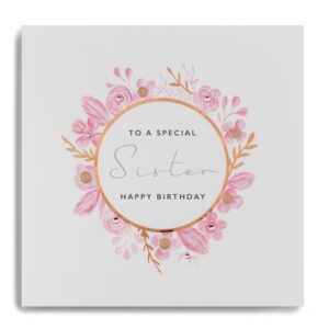Janie Wilson Sister Birthday Card CLE14