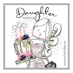 Tracey Russell Daughter Birthday Card DF22