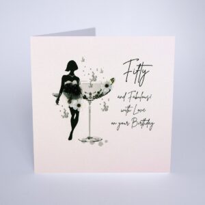 Five Dollar Shake 50th Birthday Card DP14