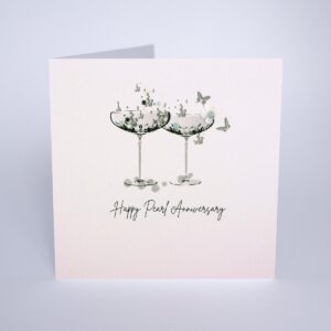 Five Dollar Shake Pearl Anniversary Card DP34