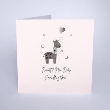 Five Dollar Shake Birth of Granddaughter Card DP72