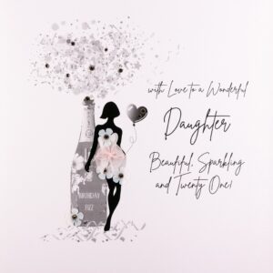 Five Dollar Shake Daughter 21st Birthday Card DPL26