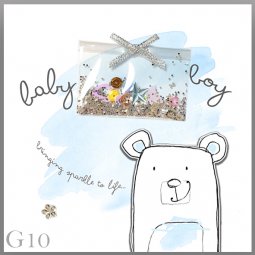 Tracey Russell Baby Boy Card G10