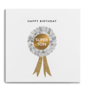 Janie Wilson Son Birthday Card GLE35