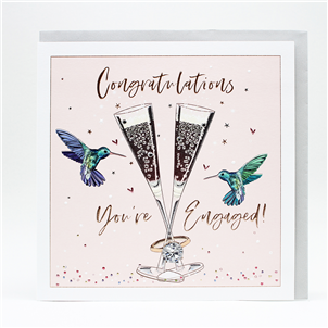 Belly Button Engagement Card = LXE102