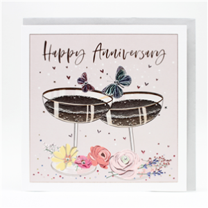 Belly Button Anniversary Card LXE109