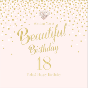 Mad Dots 18th Birthday Card MDLA18