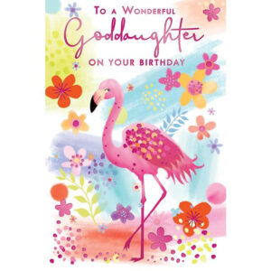 Goddaughter Birthday Card NMT015