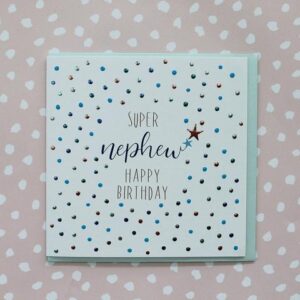 Molly Mae Nephew Birthday Card P29