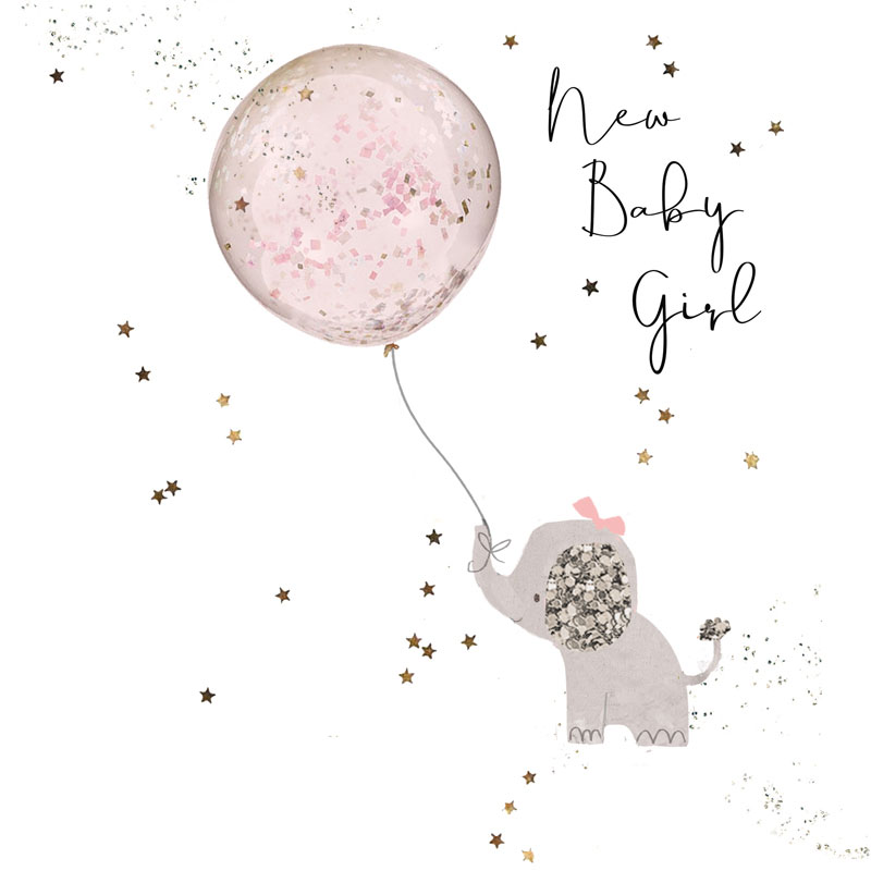 Hammond Gower Baby Girl Card PVE326
