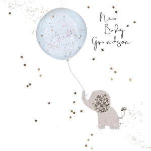 Hammond Gower Birth of Grandson Card PVE337