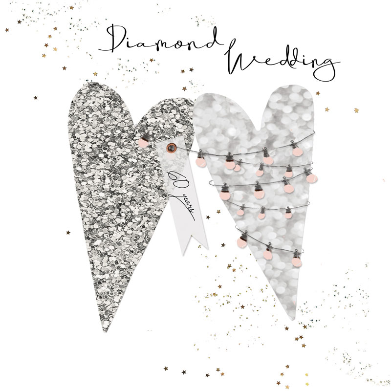 Hammond Gower Diamond Anniversary Card PVE356 b