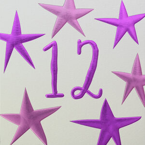 Wendy Jones-Blackett 12th Birthday Card Q1009