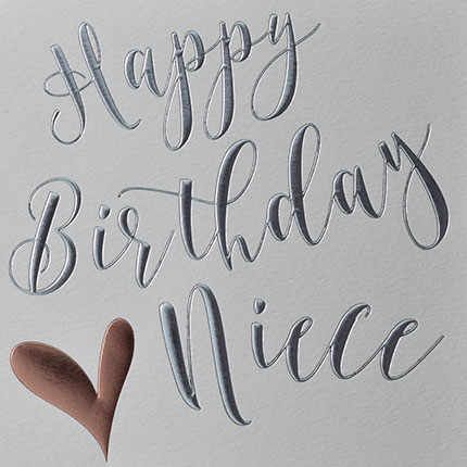 Wendy Jones-Blackett Niece Birthday Card Q1231