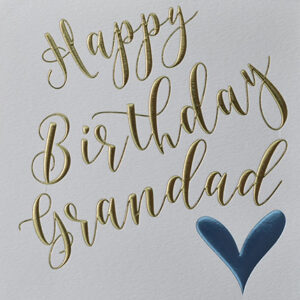 Wendy Jones-Blackett Grandad Birthday Card Q1232