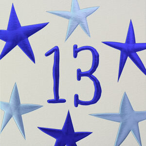 Wendy Jones-Blackett 13th Birthday Card Q996