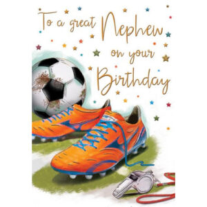 Nephew Birthday Card 80101