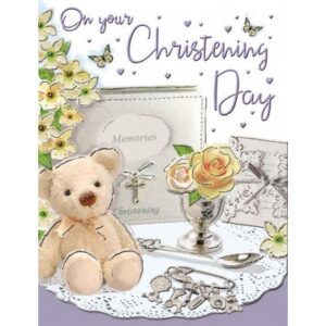 Christening Day Card