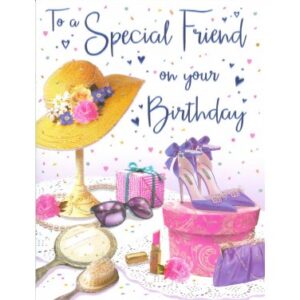Special Friend Birthday Card 80217
